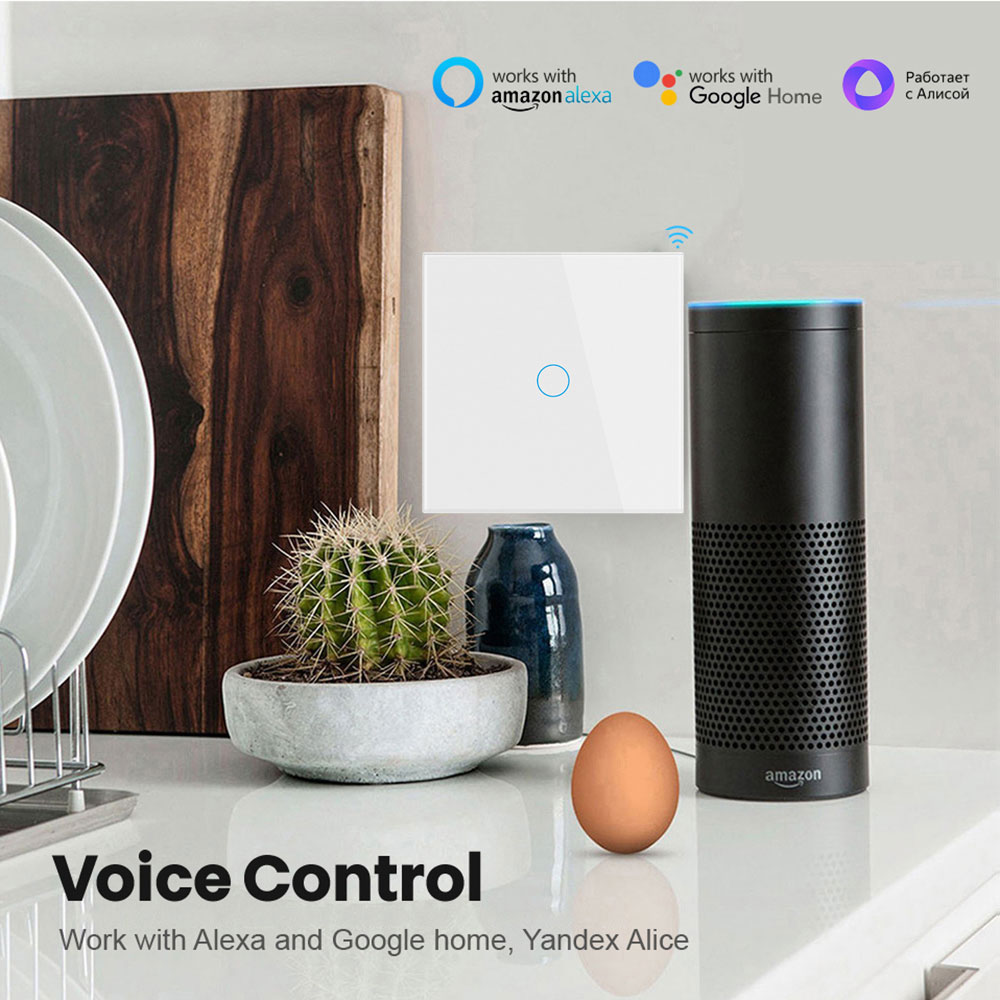 Tuya EU WiFi + RF433 interrupt - Smart Home Lighting Control reseña y precio