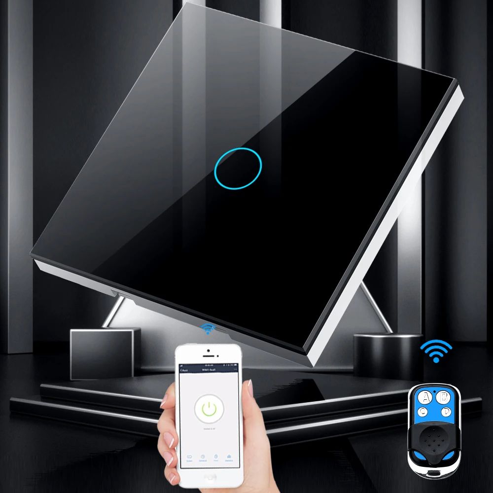 Tuya EU WiFi + RF433 interrupt - Smart Home Lighting Control reseña y precio