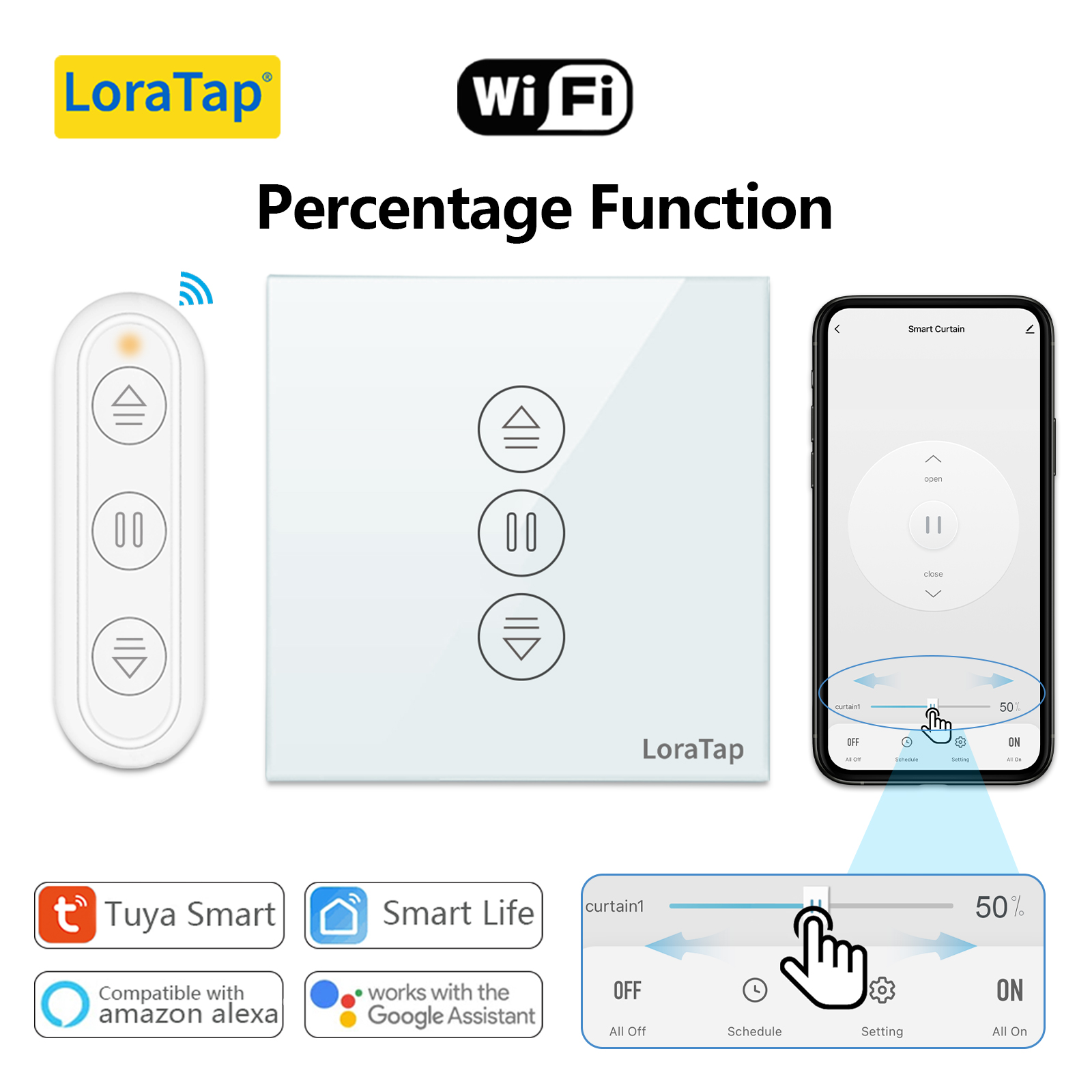 Tuya Smart Life EU WiFi interr - Smart Home Blinds reseña y precio