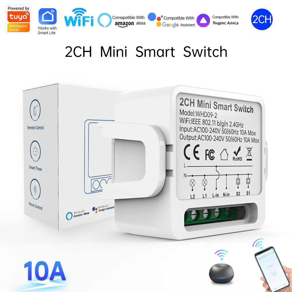 Interruptor Inteligente Tuya d - Smart Home Lighting Control reseña y precio