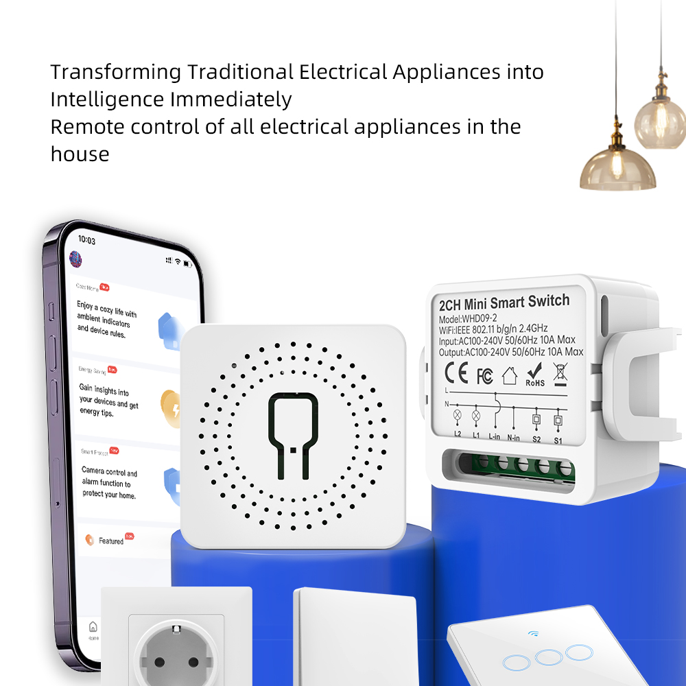Interruptor Inteligente Tuya d - Smart Home Lighting Control reseña y precio