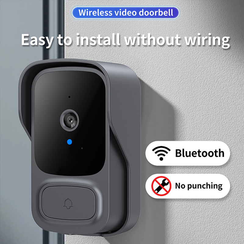 Tuay-cámara con timbre Wifi, v - Smart Home Video Doorbell Installation reseña y precio