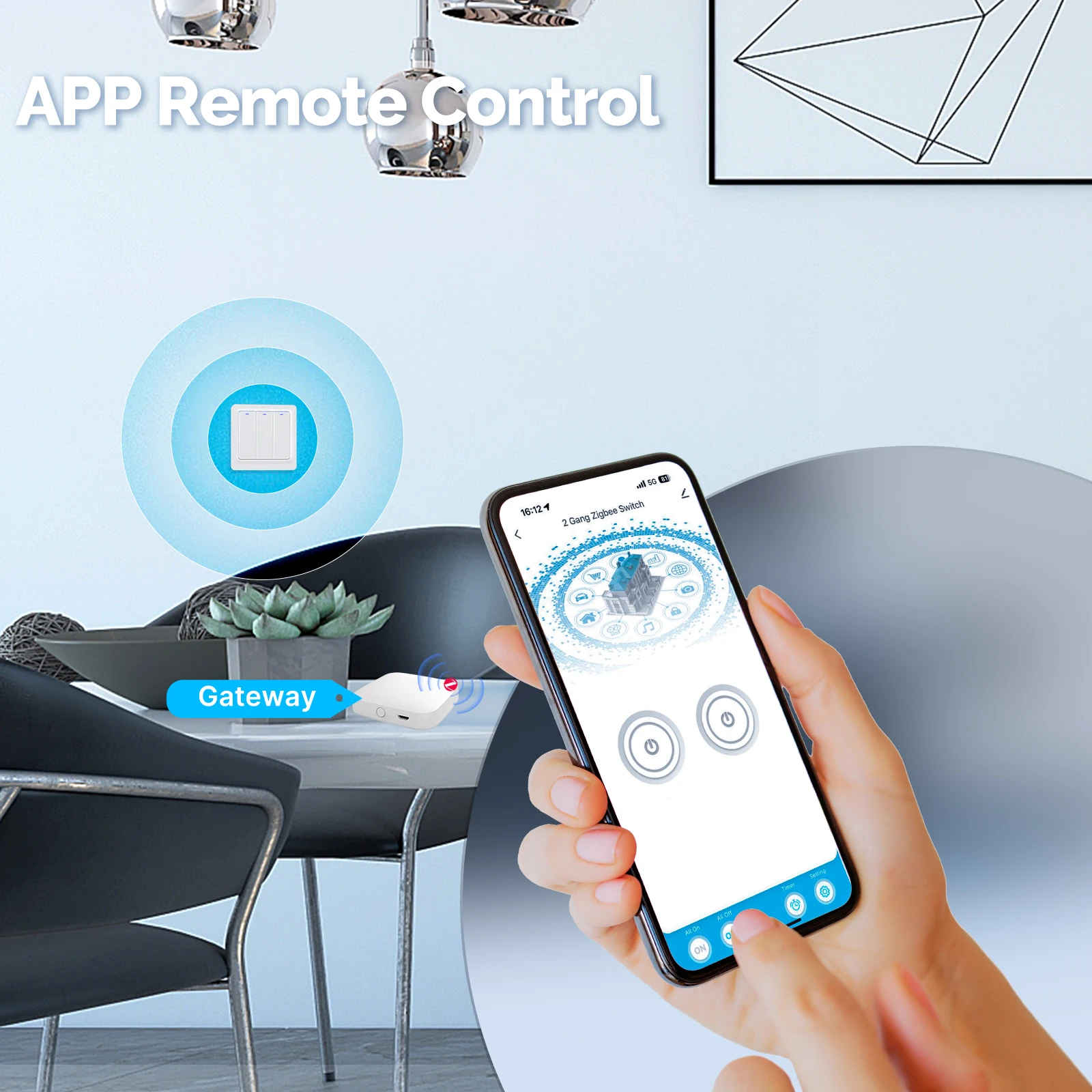 Cable neutro elegante del inte - Smart Home Lighting Control reseña y precio