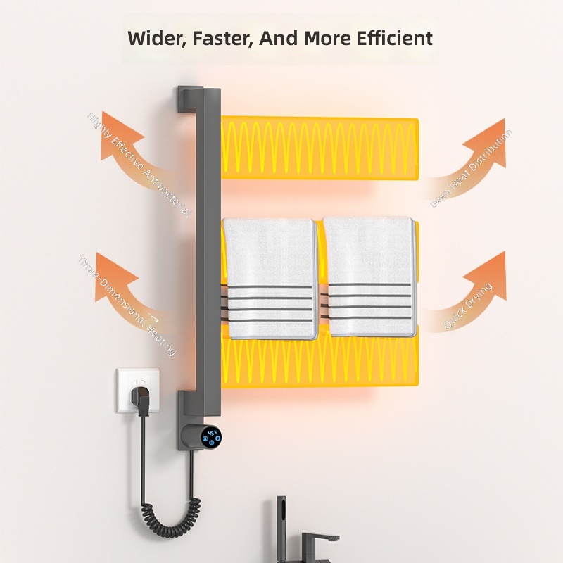 Toallero Eléctrico Vertical de - Smart Home Design reseña y precio